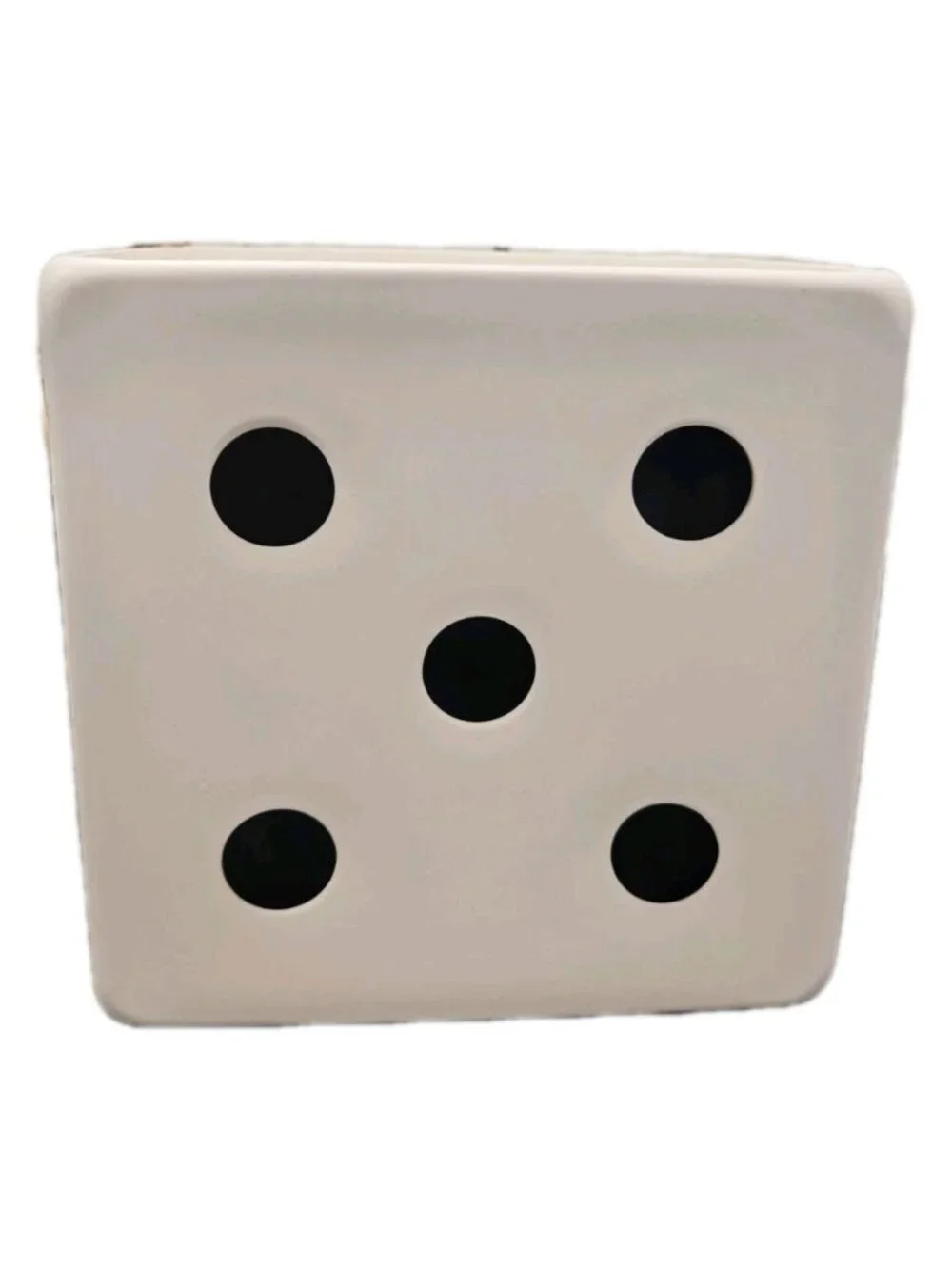 New Black & White Dice Casino Gambeling Ice Bucket BBQ Party Birthday Gift